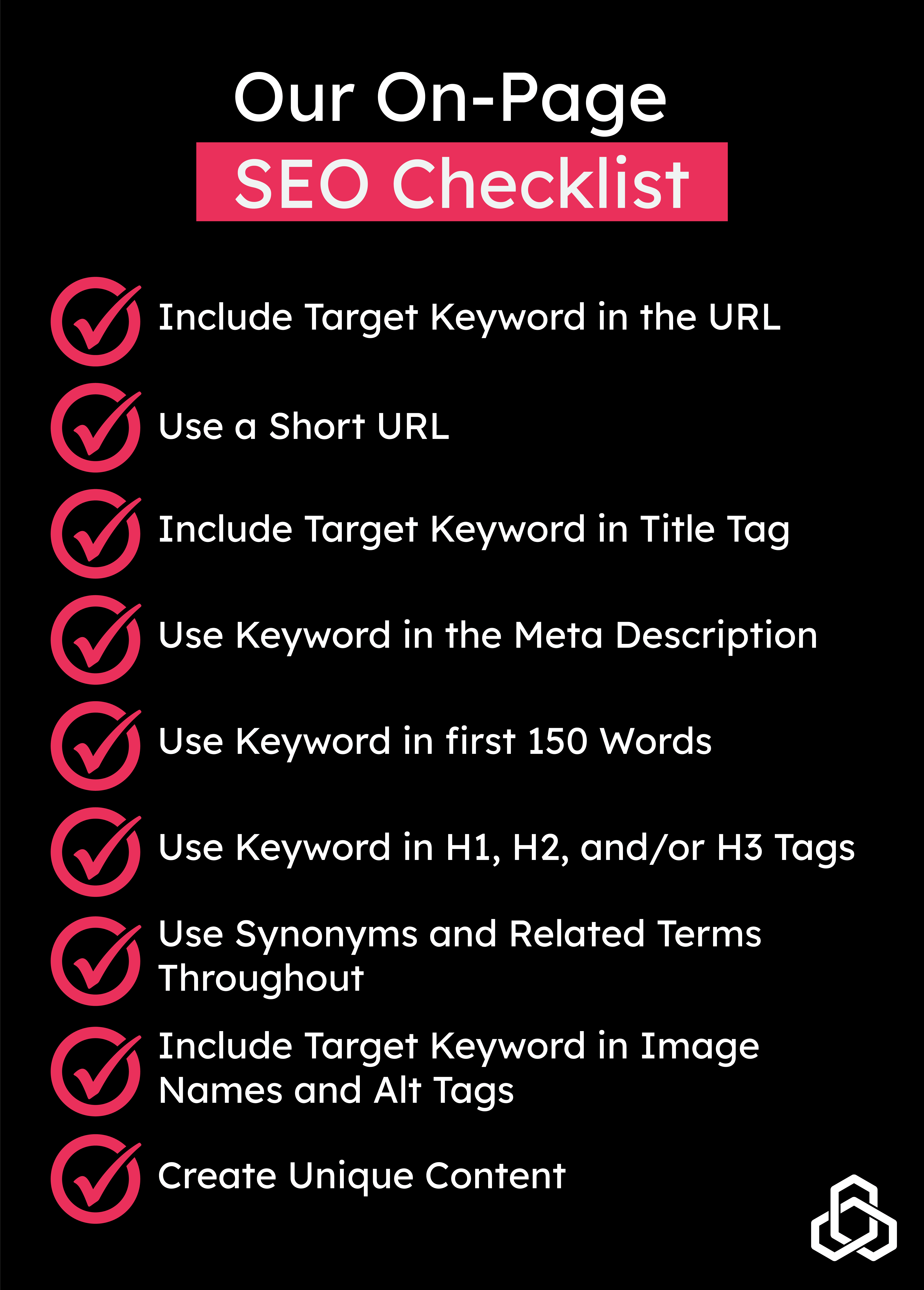 SEO checklist