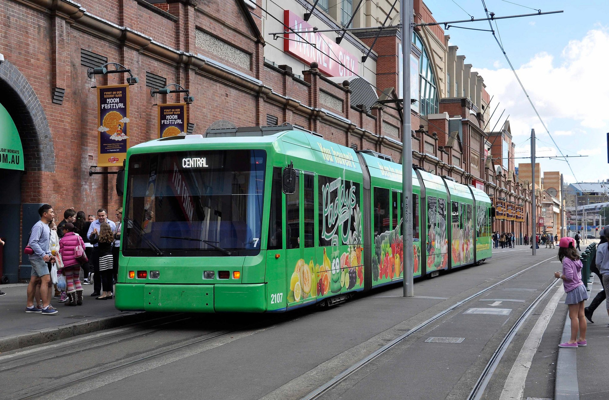 Tram 2107 was the last of the fleet in service and was deemed the most reliable.