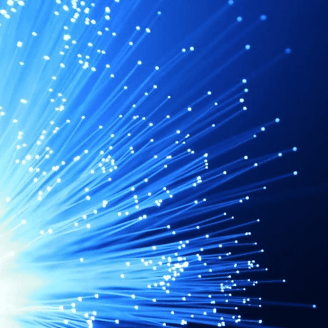 Advanced fiber optic manufacturing process with precision engineering, showcasing high-performance fiber optics technology in a cleanroom environment