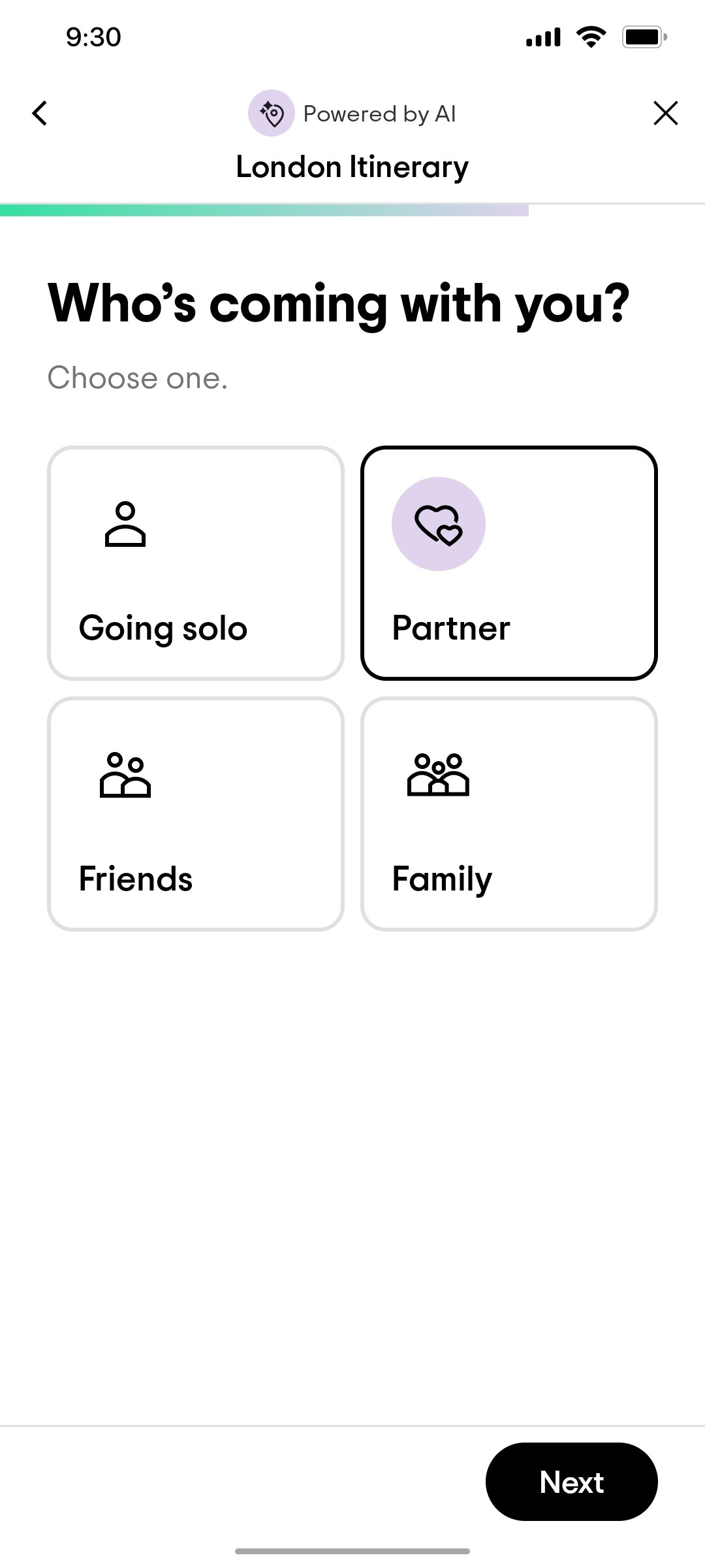 Tripadvisor  Partner Page Screen
