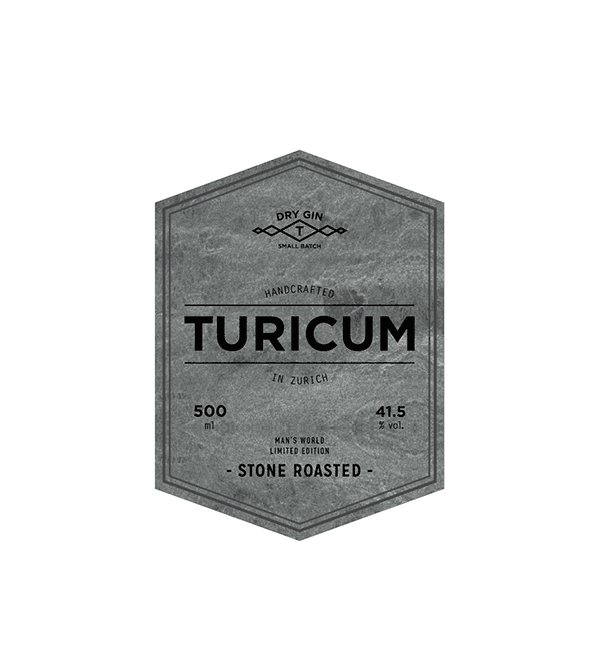 Turicum gin bottle label