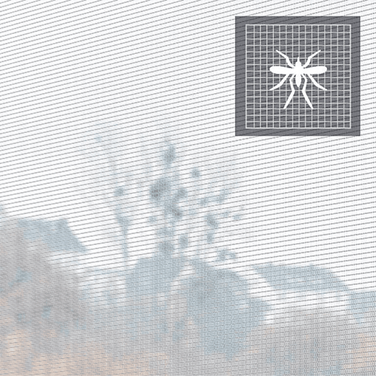 Roma Textilscreen Gewebe mit Insektenschutz