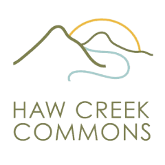 logo for haw creek commons