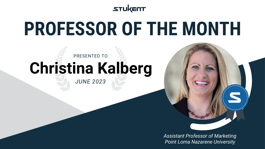 Professor of the month: Christina Kalberg - June 2023