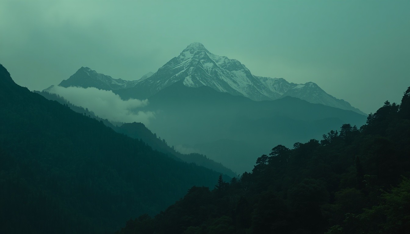 Annapurna Base Camp hiking gallery image showing scenic trail conditions and landscape