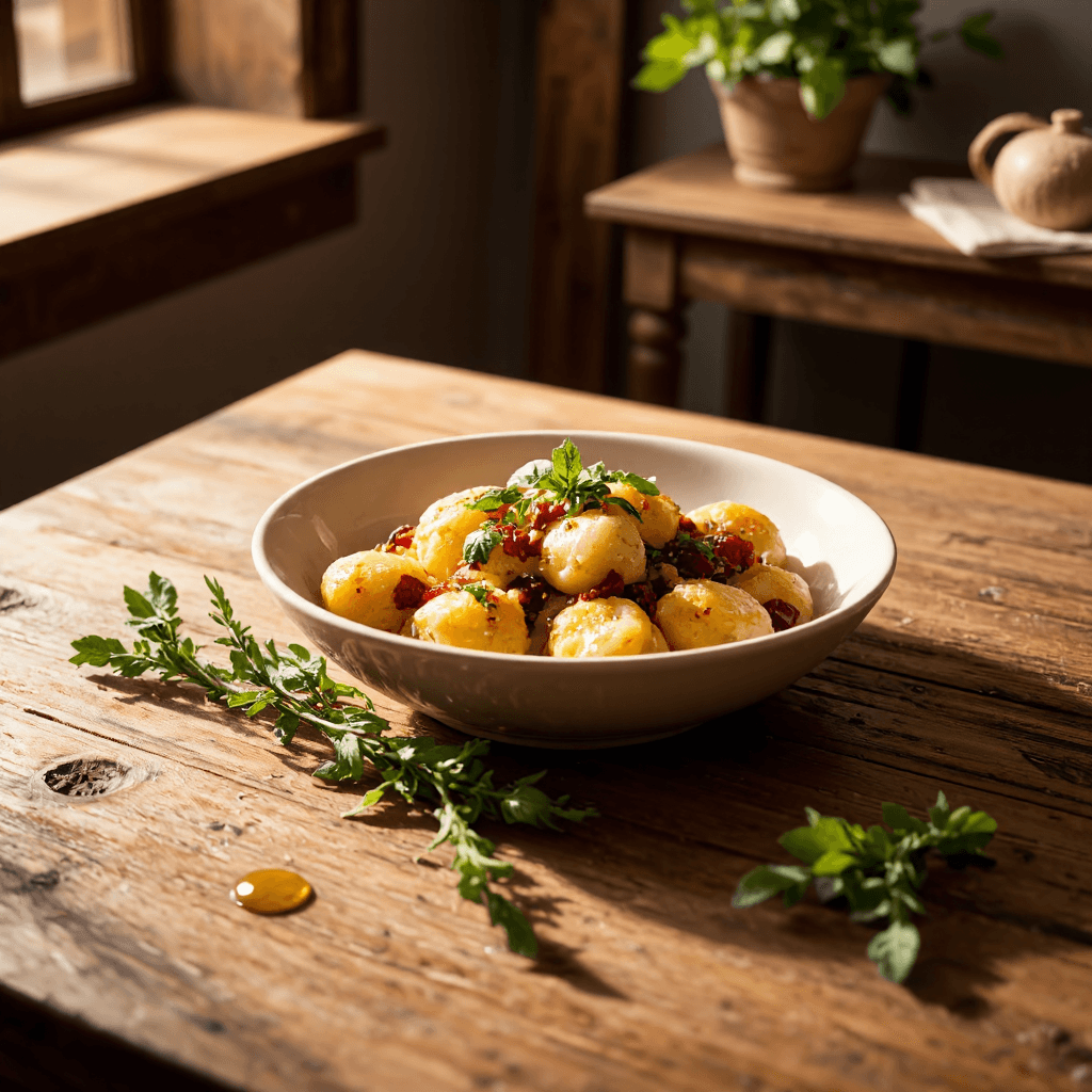 product photography of Gourmet food dish