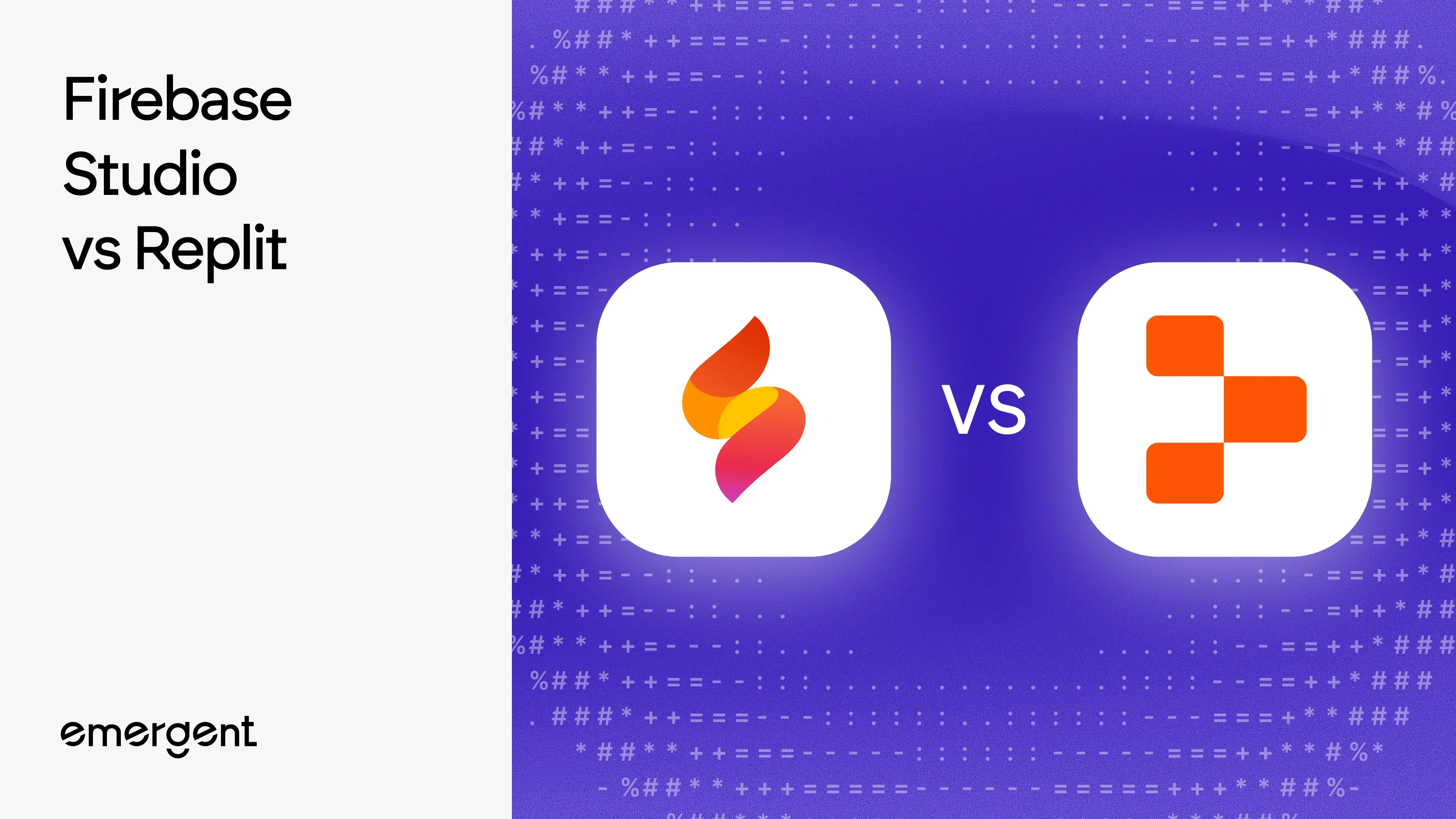 Firebase Studio vs Replit: One-to-One Comparison