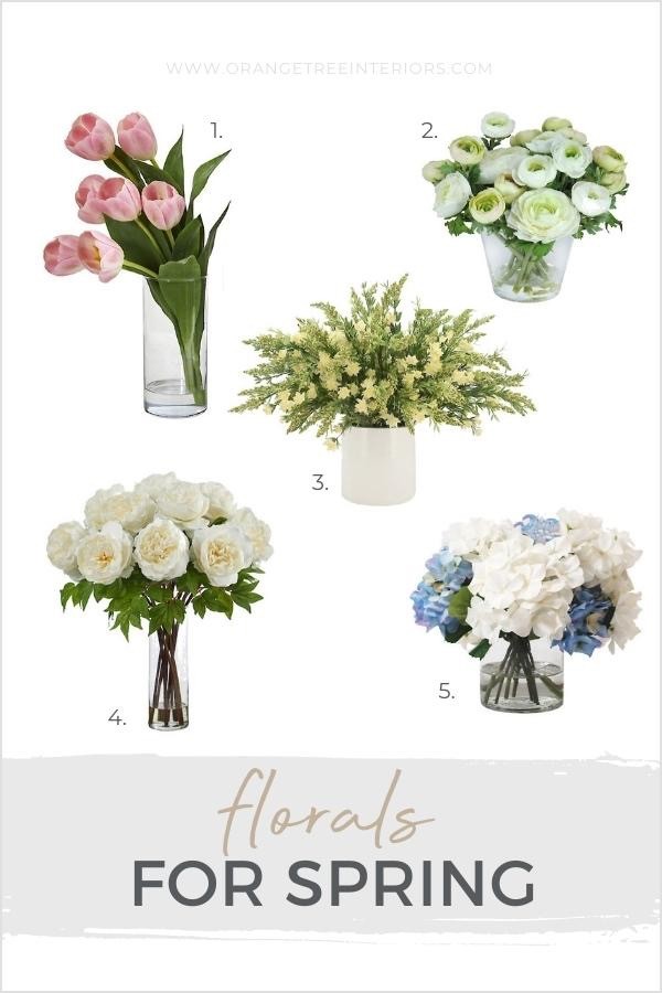 Decorating for Spring with Flowers 2022