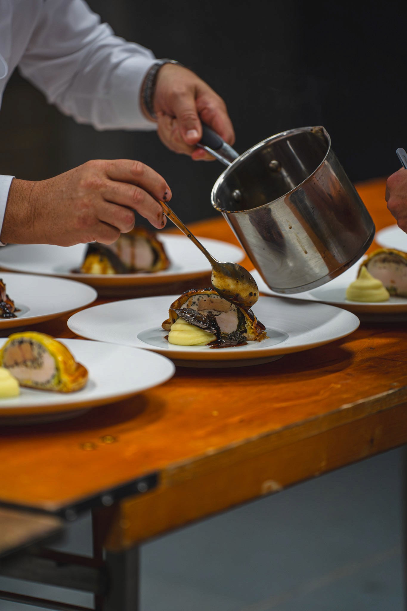 High-quality ingredients supporting a responsible and considered catering approach