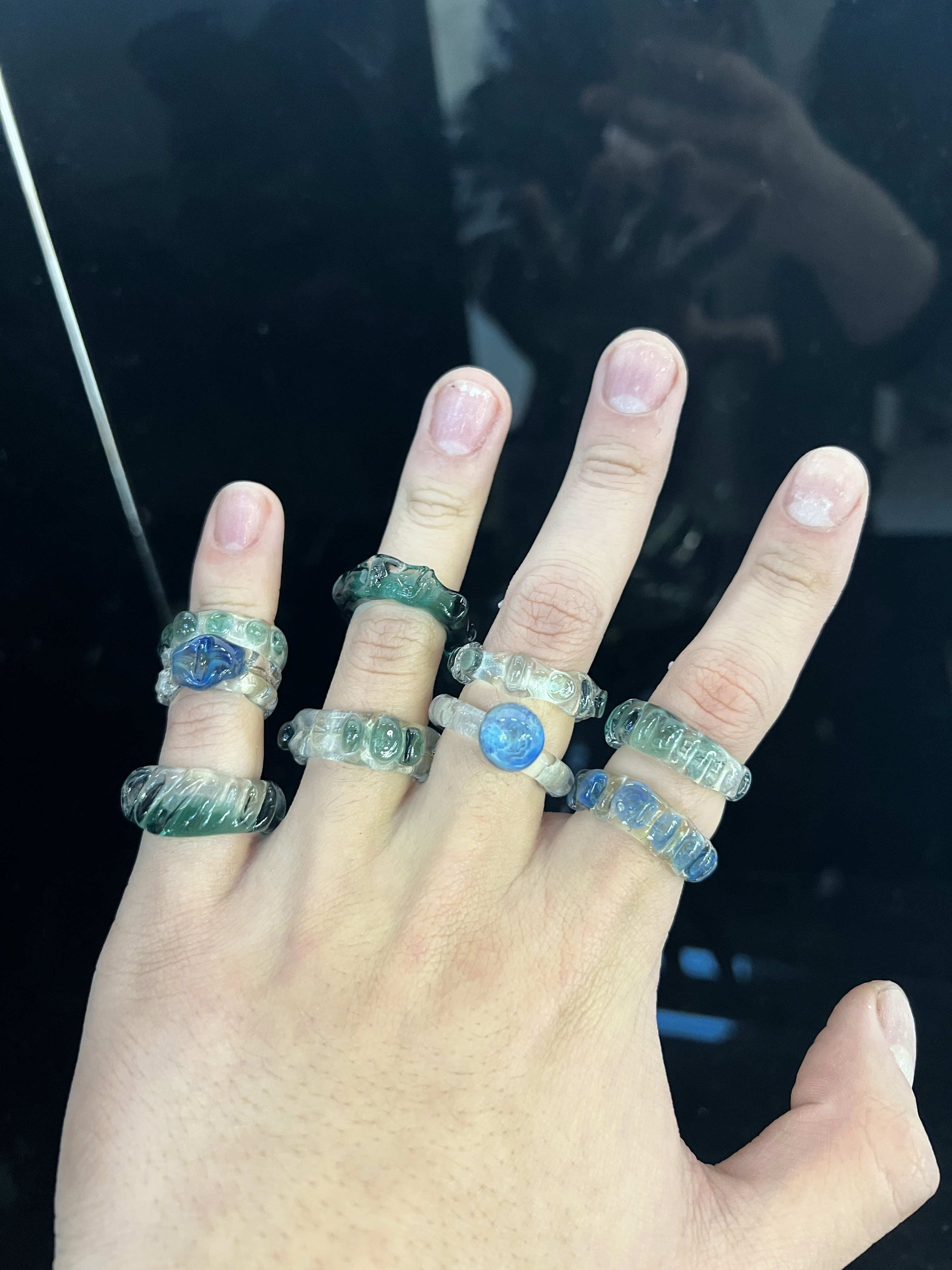 Artistic Glass Ring Artistic Glass Ring Collection 3