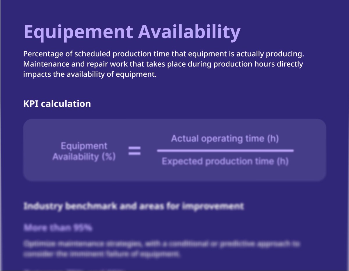 Binder Maintenance KPIs Implementation Guide