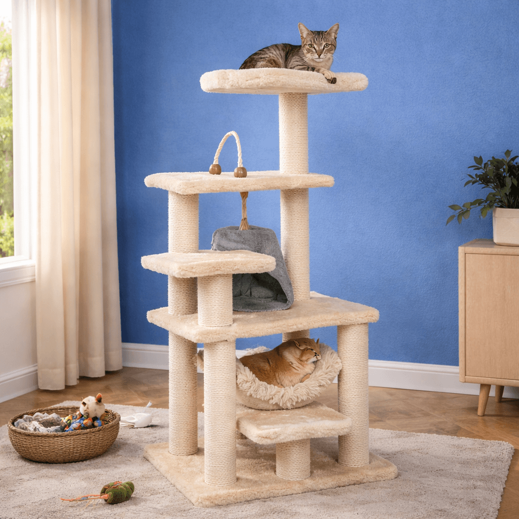 Armarkat Classic Cat Tree A6501 with cosy resting spots.