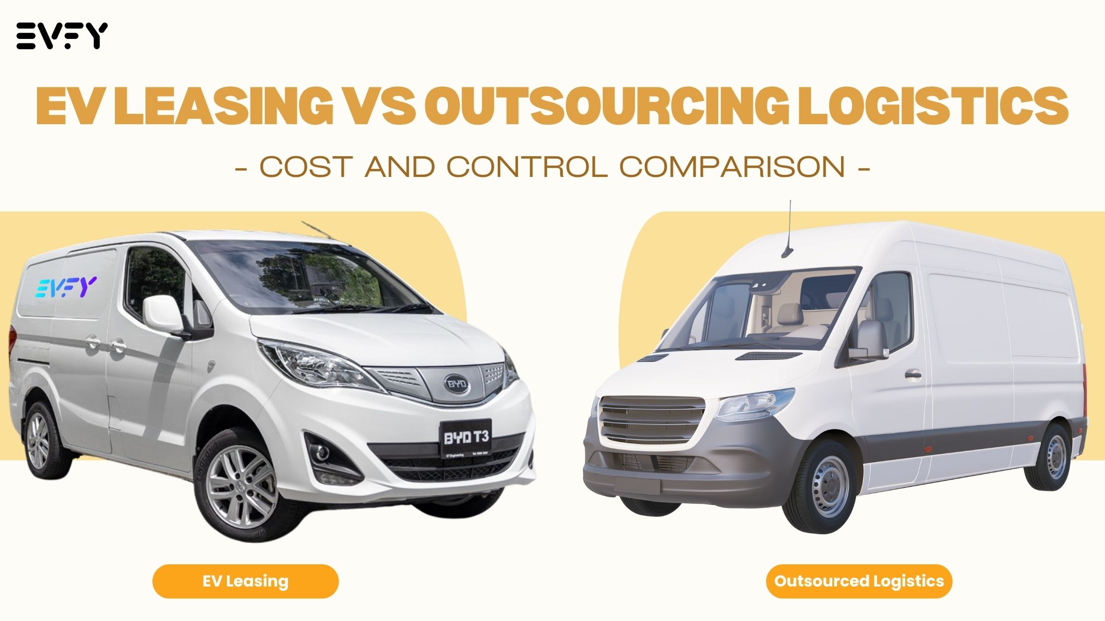 EV Leasing vs Outsourcing Logistics: Cost and Control Comparison
