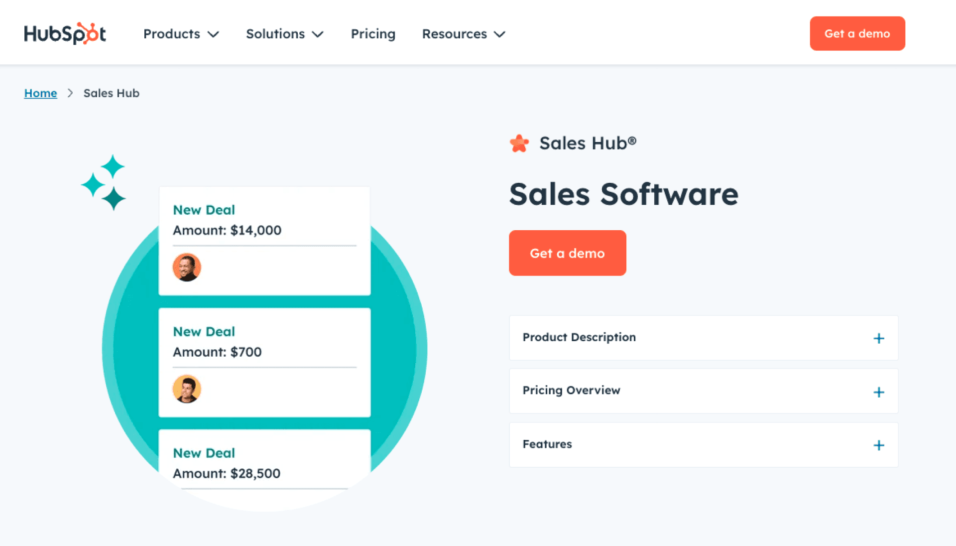 HubSpot Sales extension