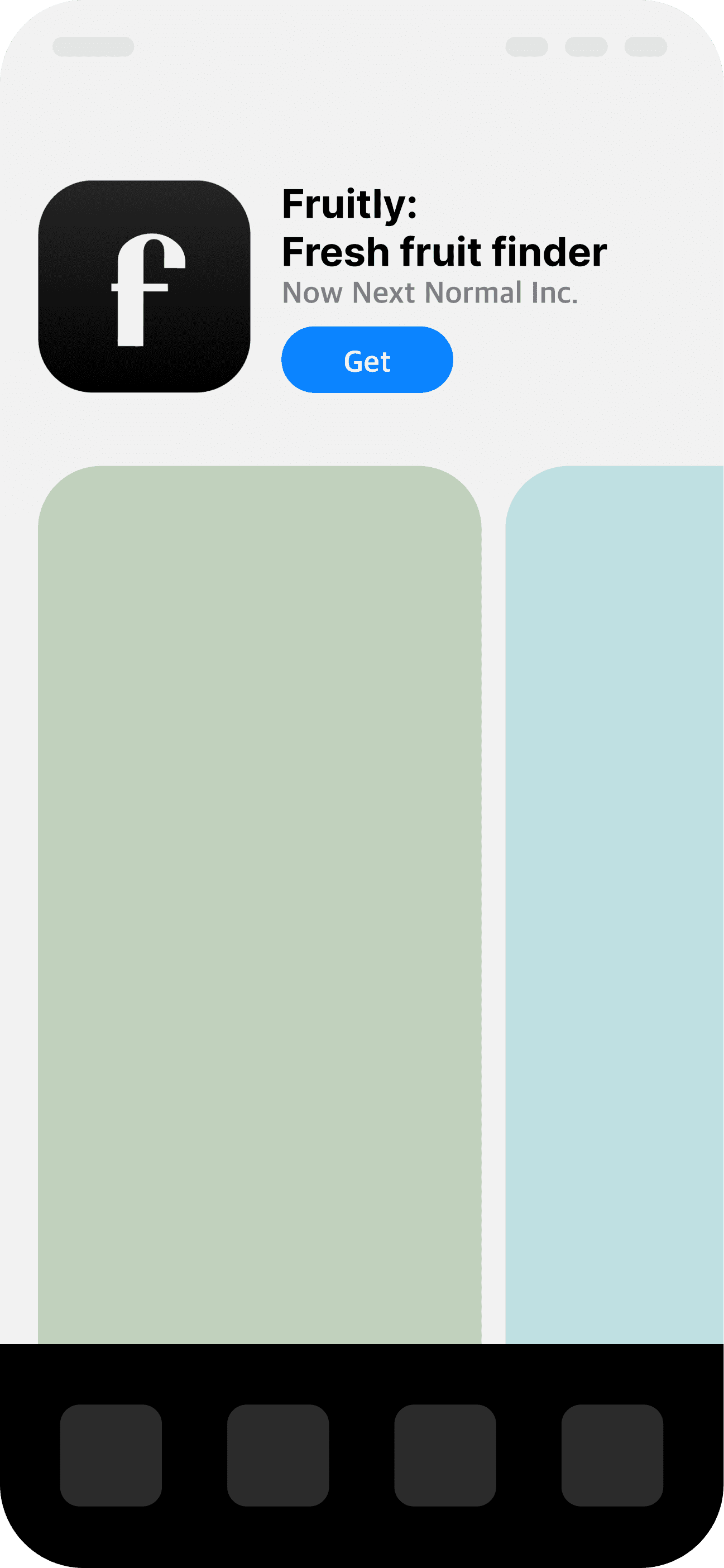 fruitly appstore illustration