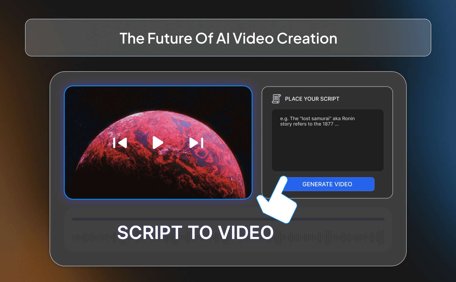 The future of AI video creation