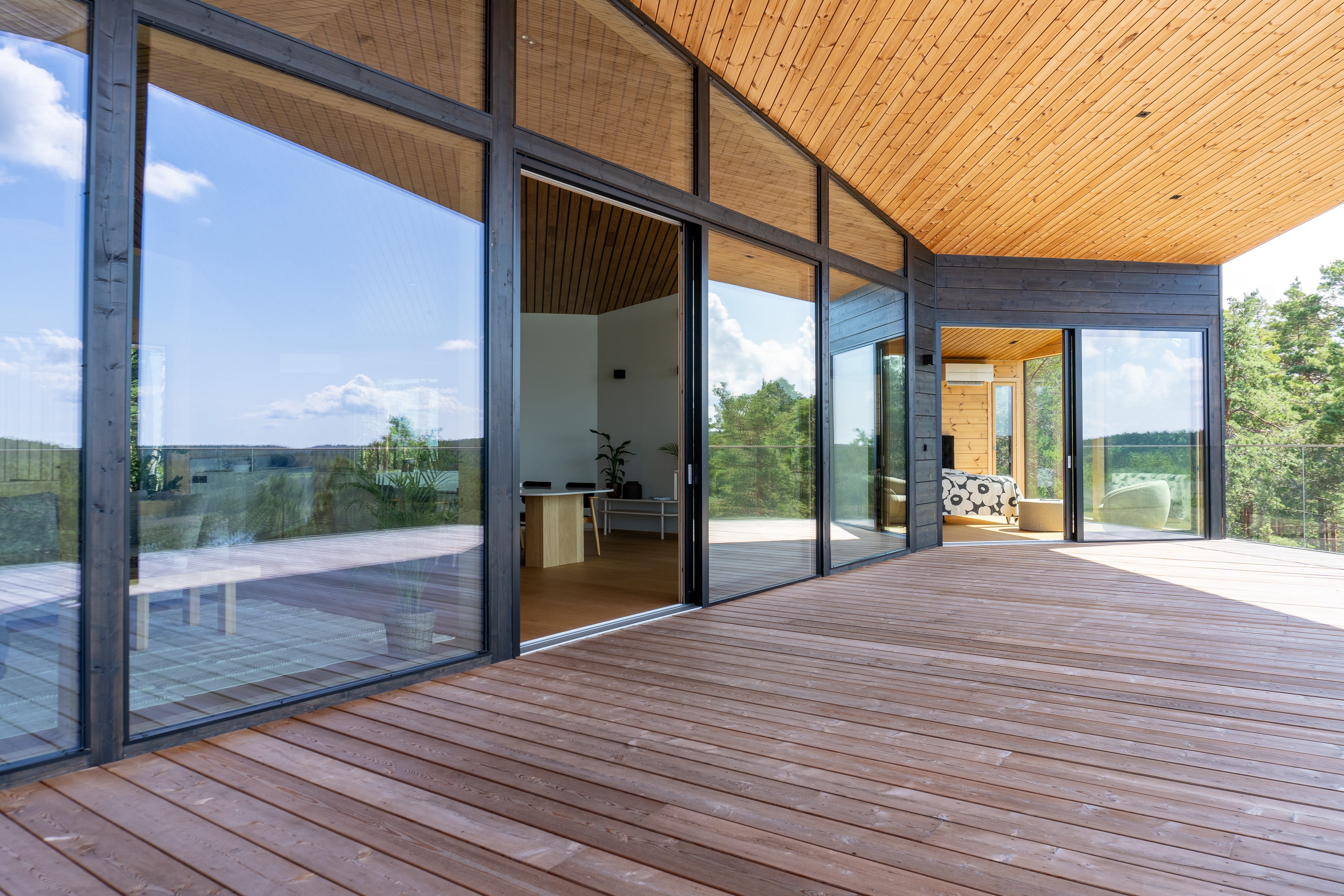 Balcony of a villa