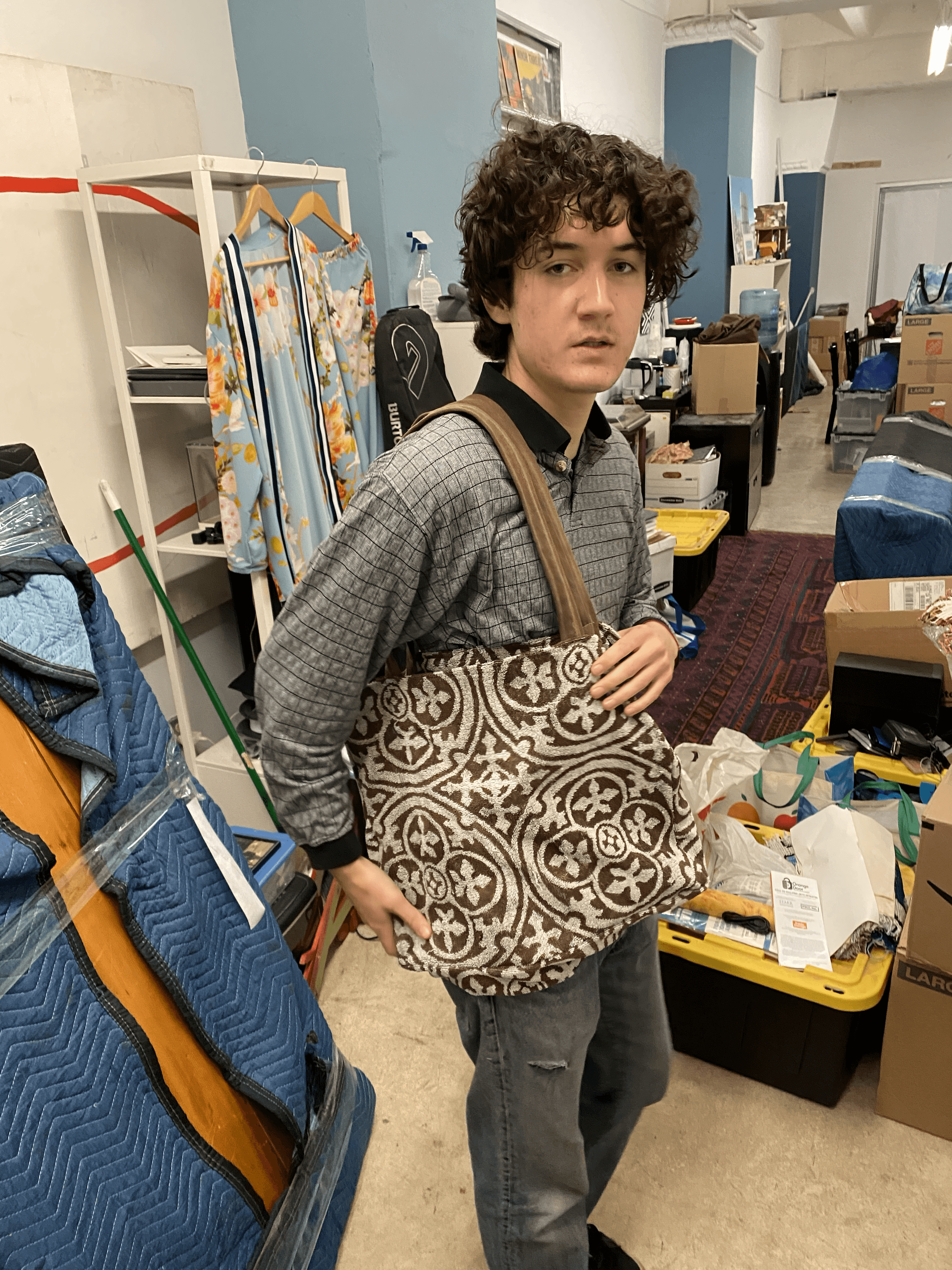 Theo Berry: Friend with Tote Bag