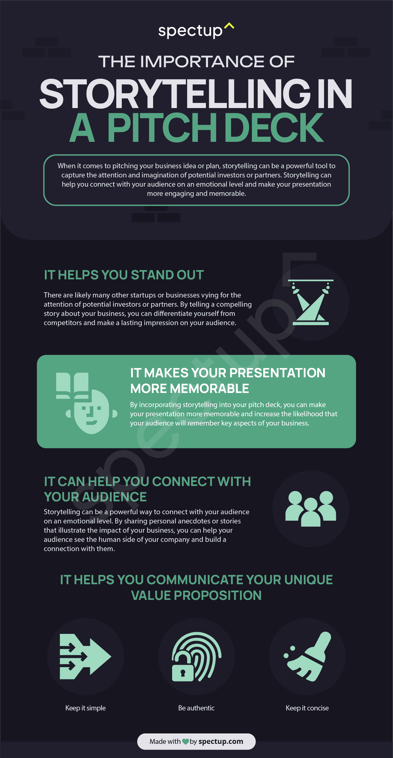 Infographic: Importance Of Storytelling In A Pitch Deck