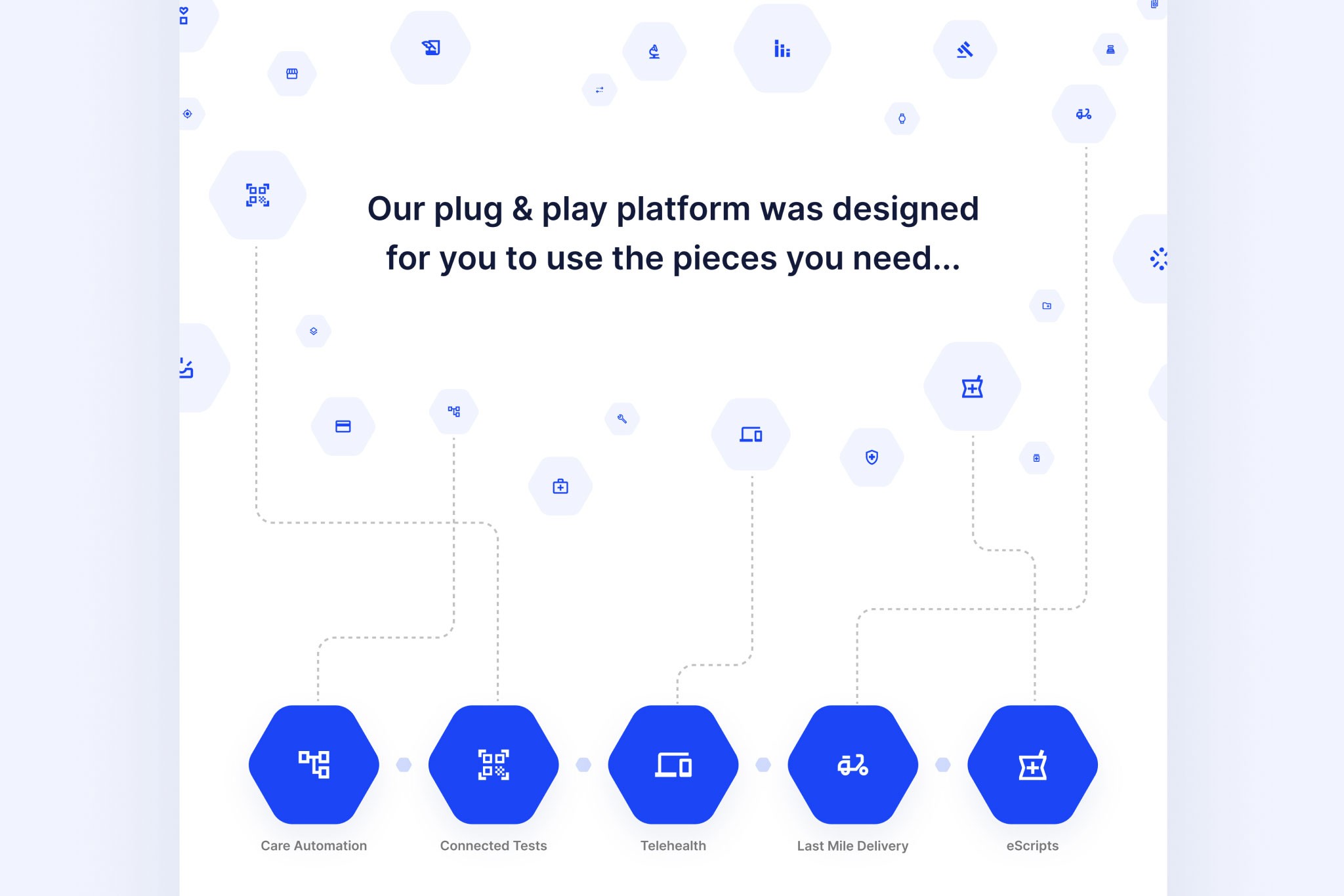Health Care Web UI Example 2