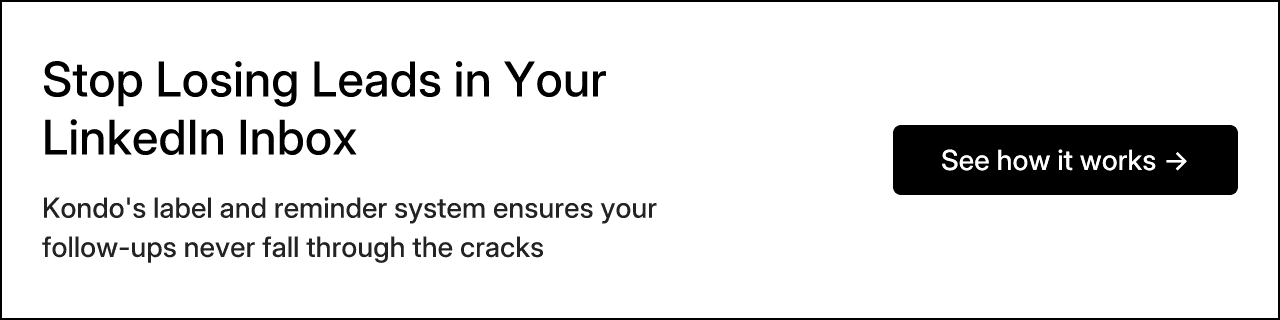 Stop Losing Leads in Your LinkedIn Inbox