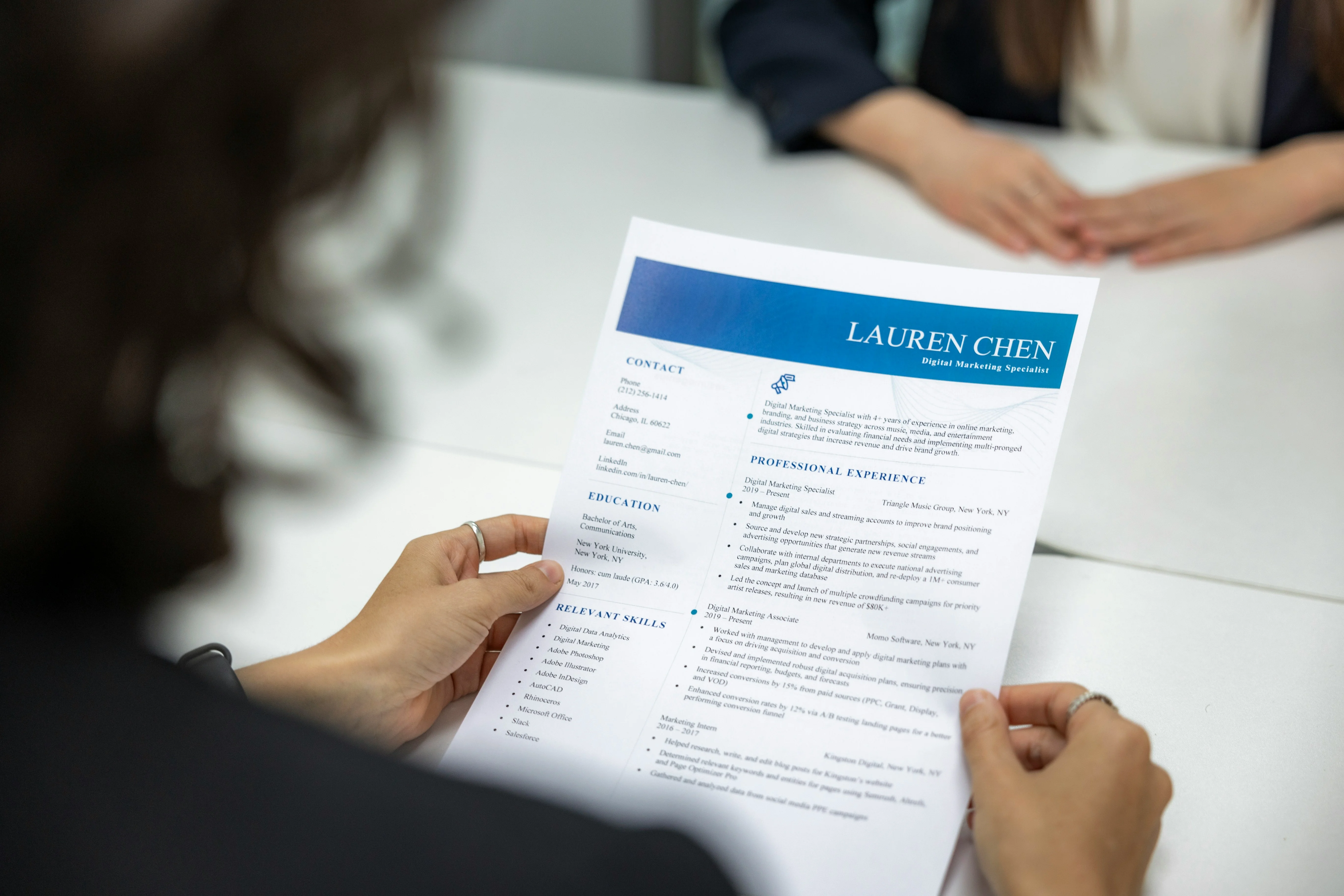 resume template
