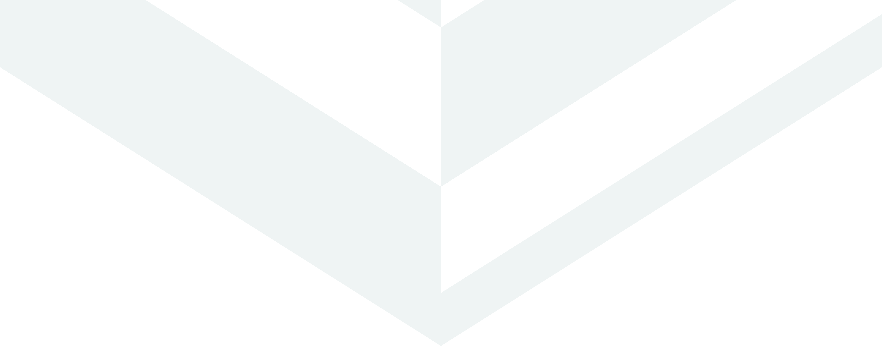 A simple downward-facing arrow icon in teal on a dark background.