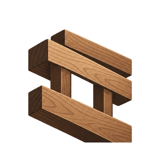 Slate & Span wooden mark