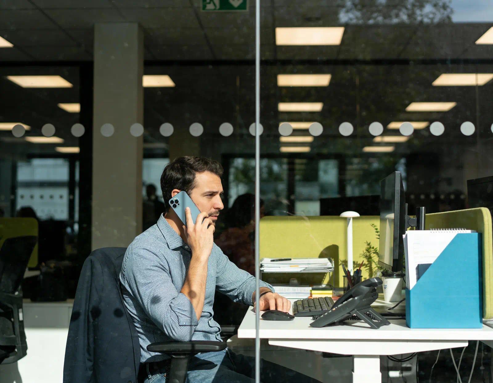 b2b project manager presenteerd de resultaten van de b2b outbound campagne IT