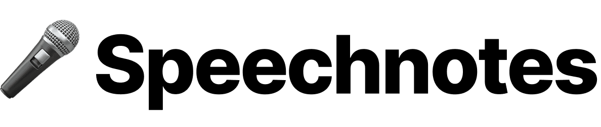 Speechnotes logo