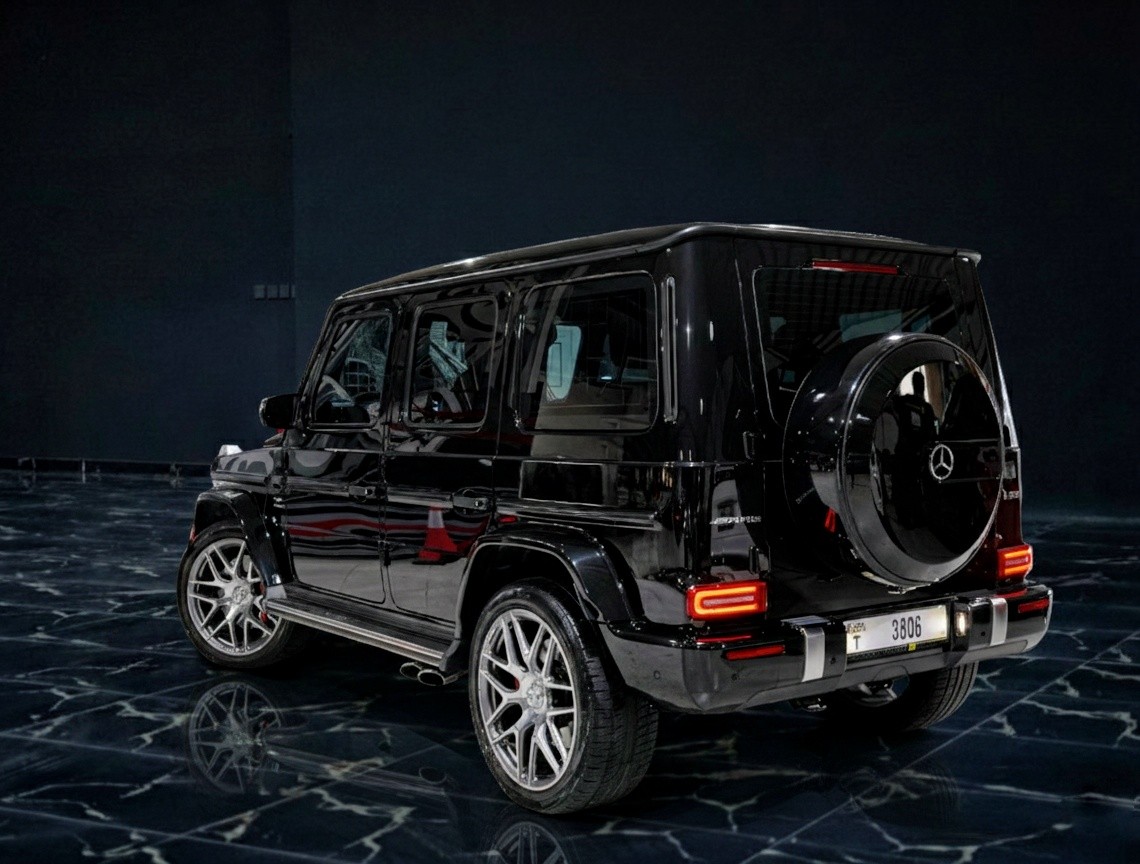 Mercedes G63 AMG luxury SUV for rent in Dubai with iconic AMG design