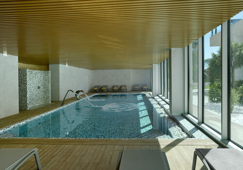 Indoor heated pool