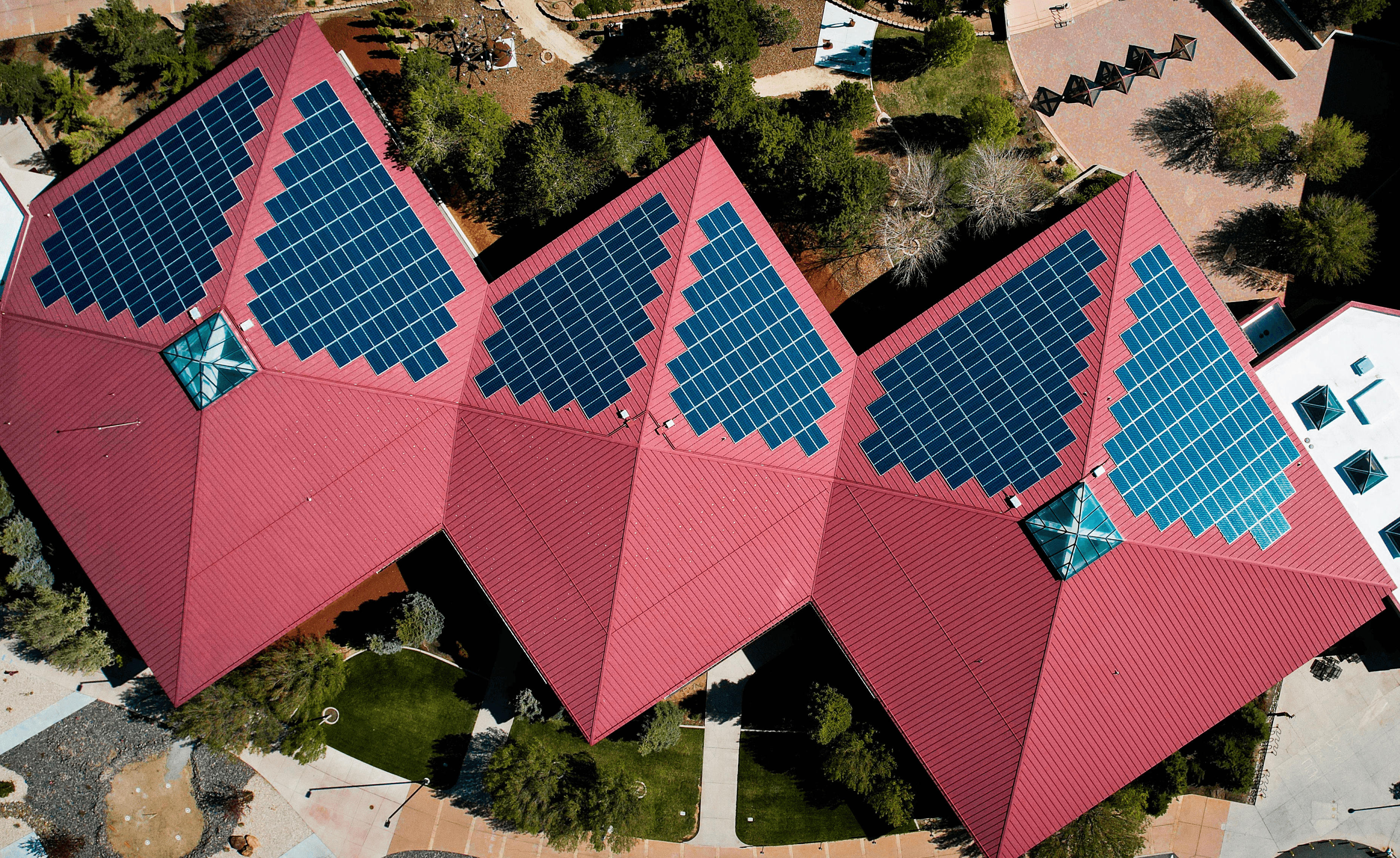 Picture of a solar panels