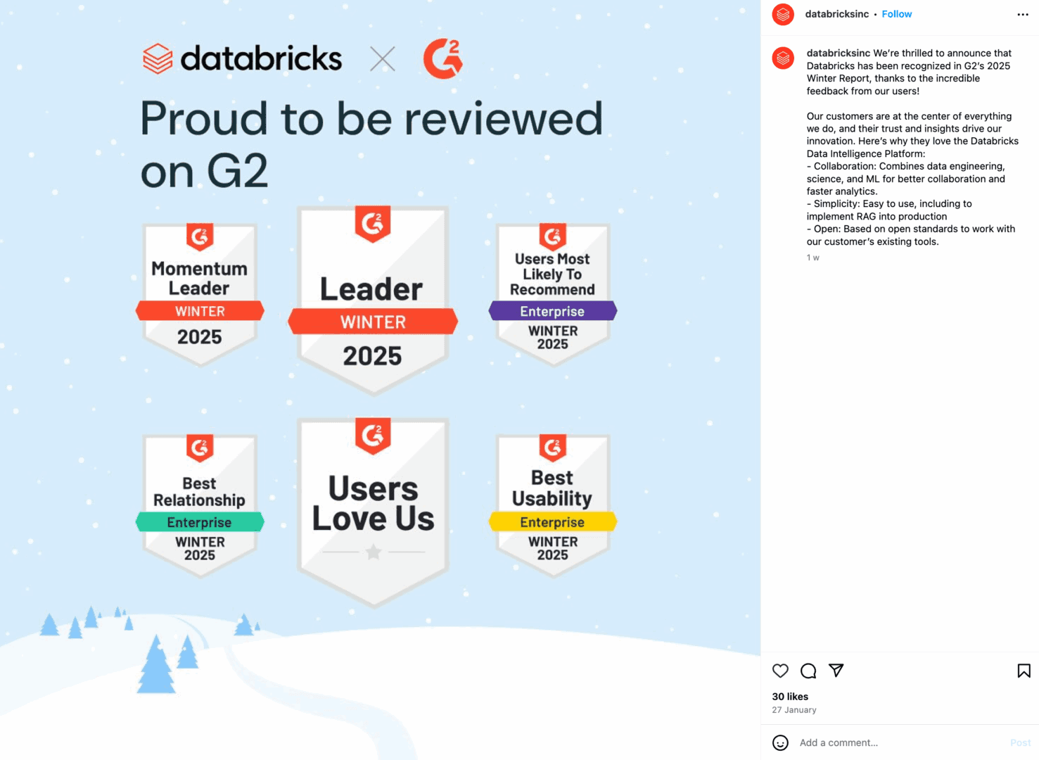 Marketing Spotlight: Databricks social media