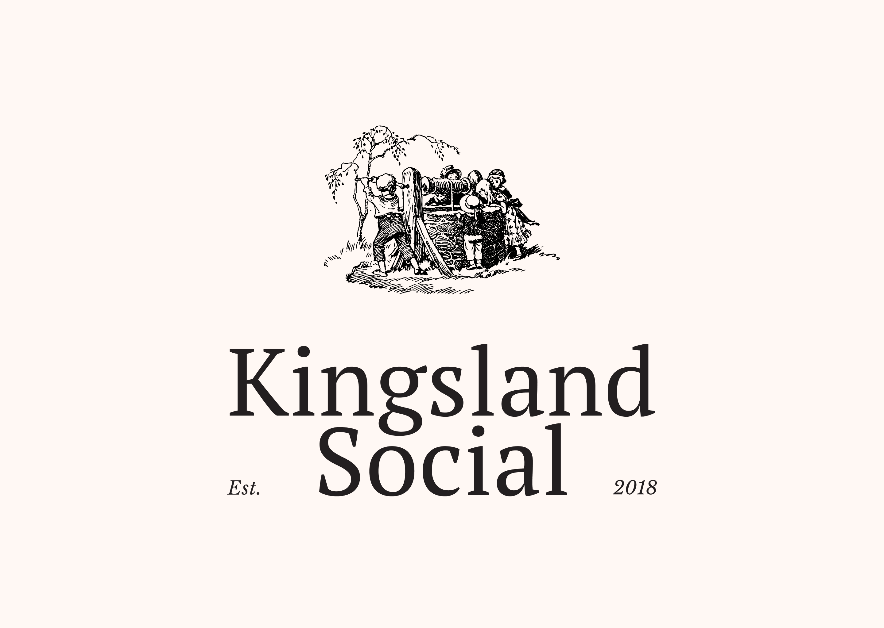 Kingsland Social logo.