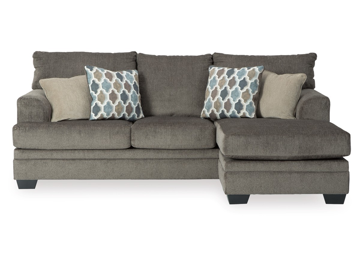 Stylish Dorsten sofa chaise with deep seating and modern lines, ideal for creating a cozy and inviting seating area.