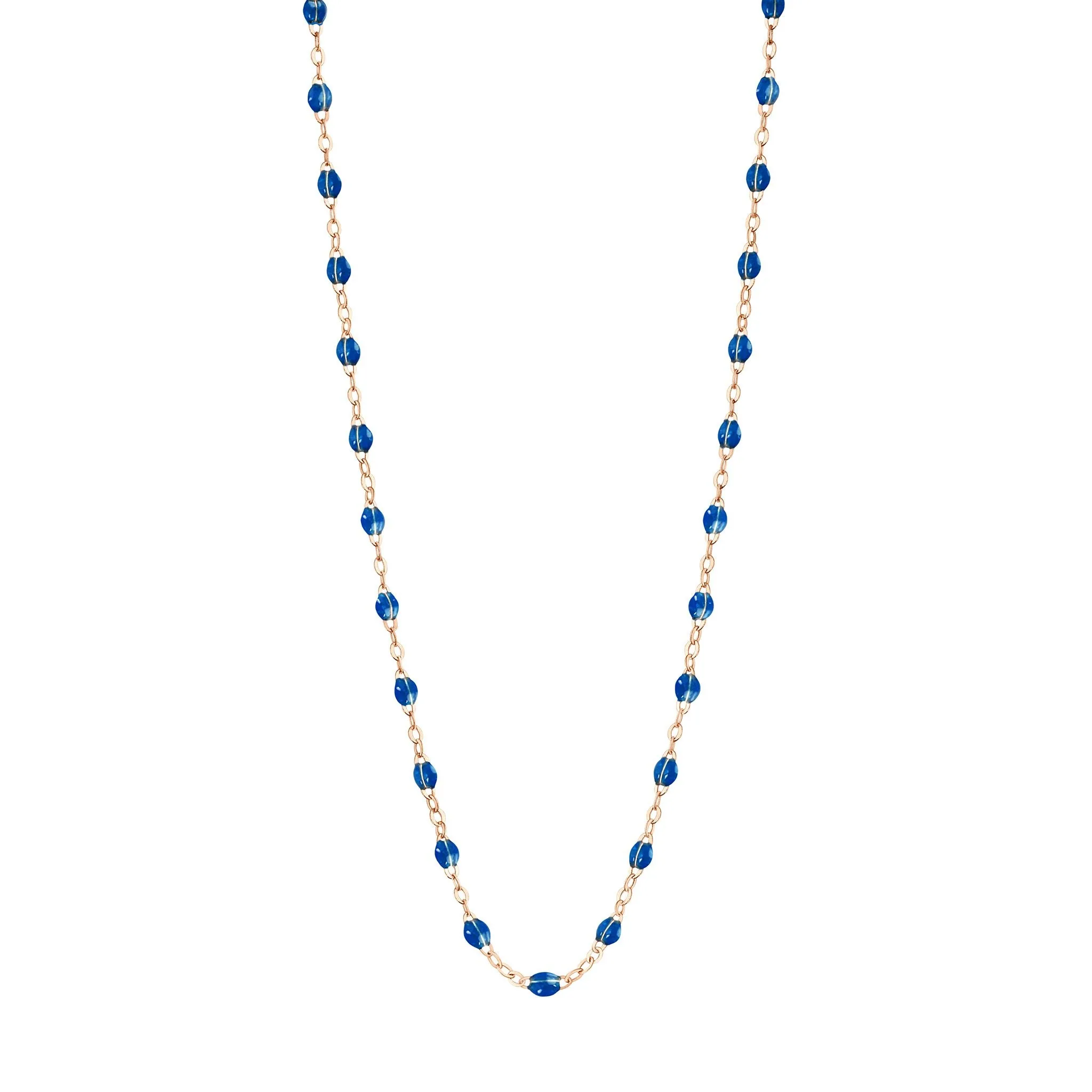 Collier saphir Classique Gigi, or rose