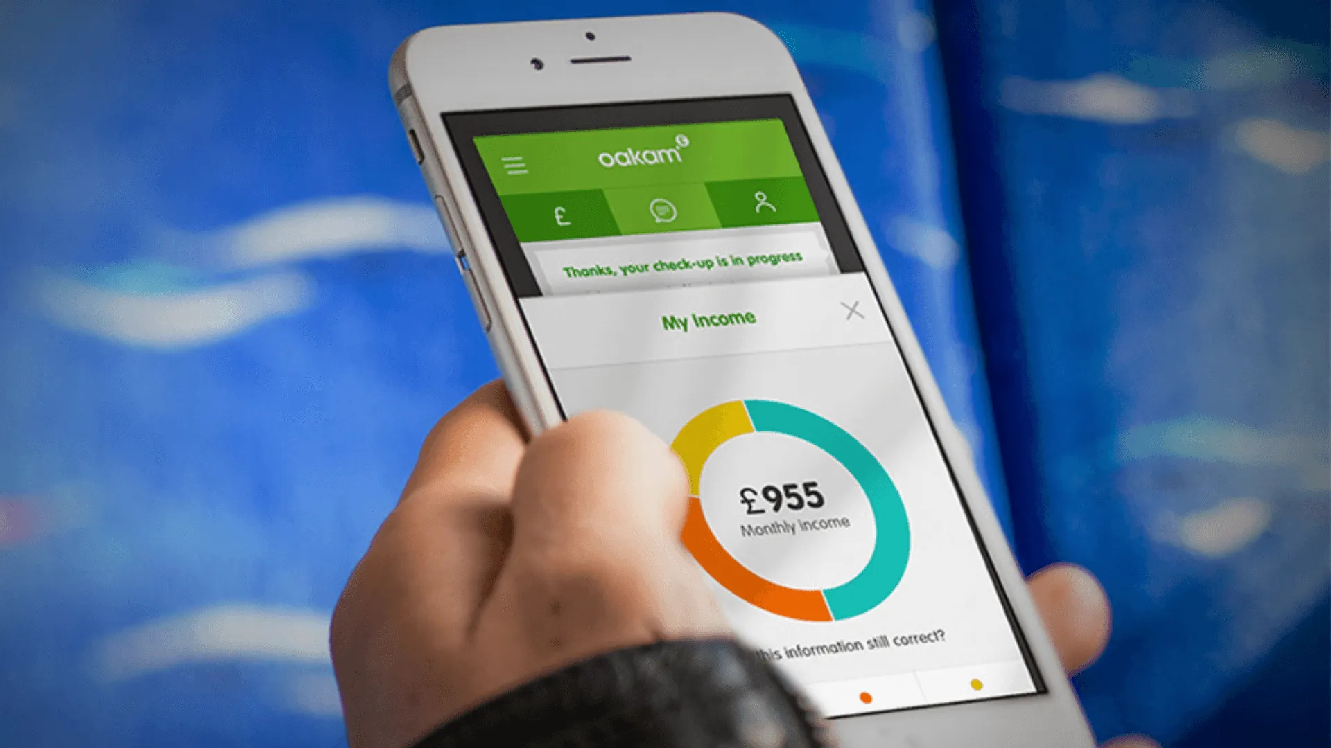Oakam's app