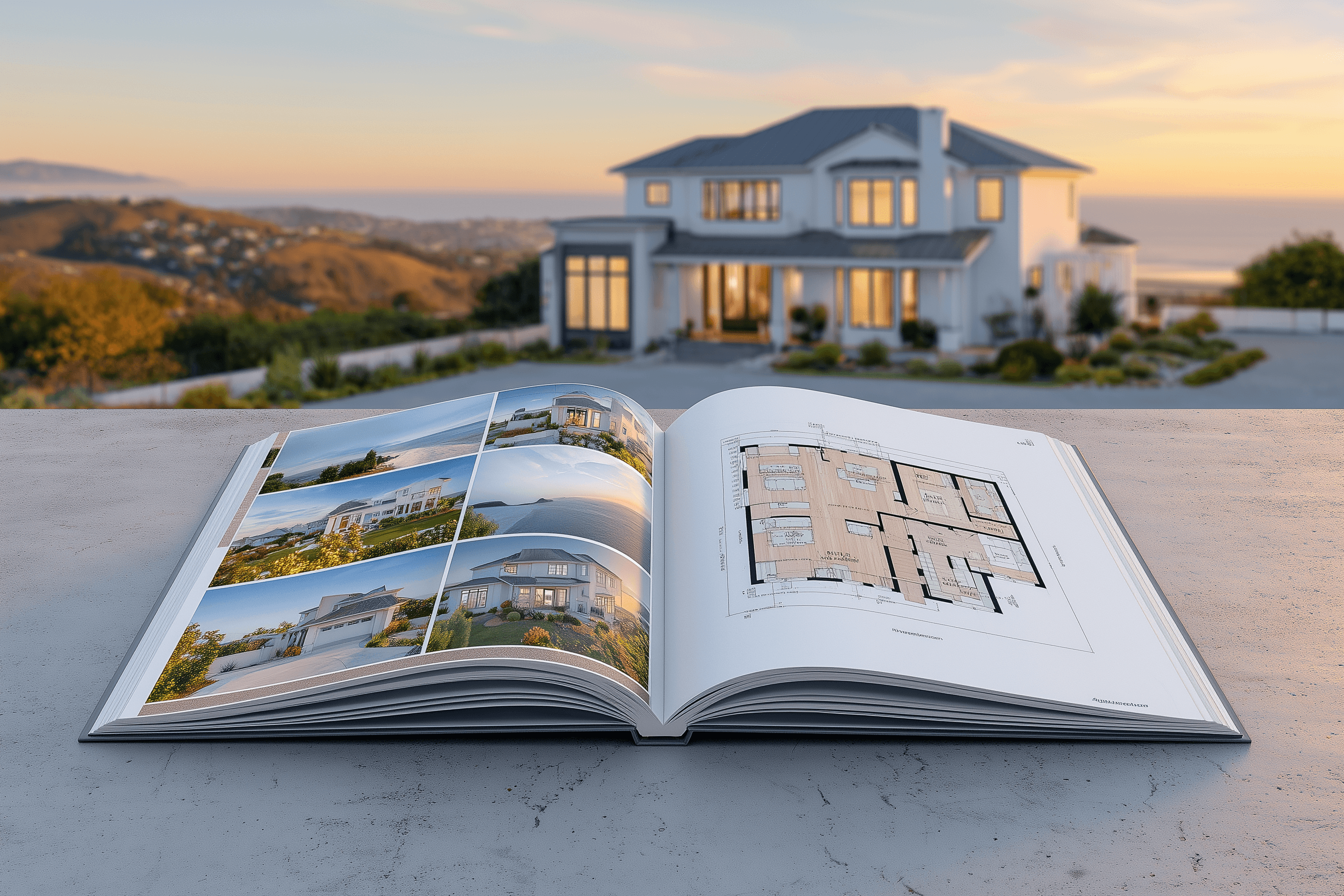 Final Rendered Plans for Book Illustrations