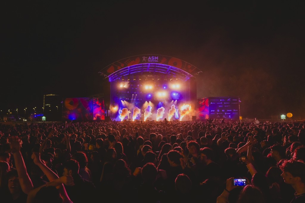 ASM Student Festival podium