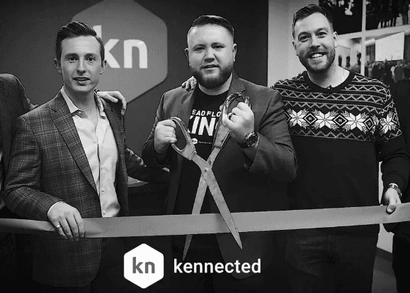 A lone figure in a foggy, minimalist landscape, creating a sense of solitude and mystery with a soft greenish-gray palette.