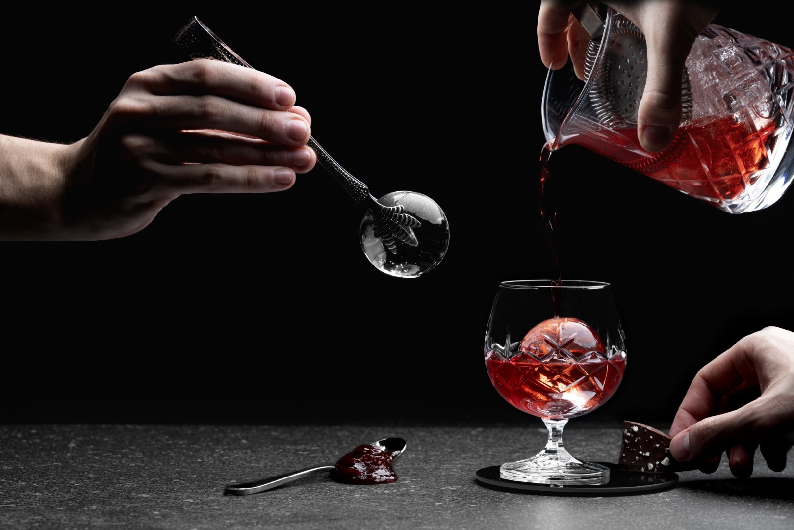 a blue abstract background with curved shapes