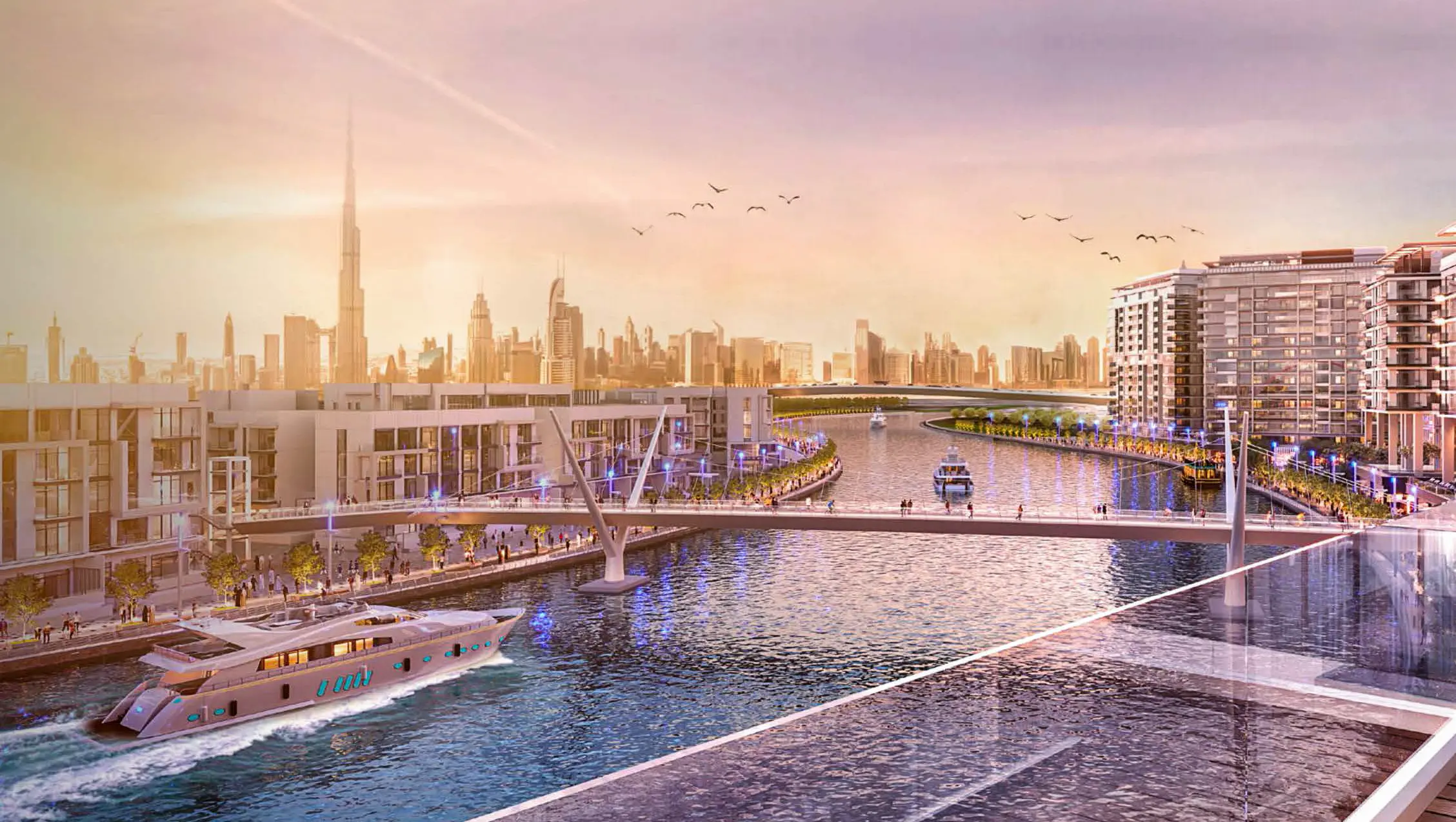 Dubai Water Canal Bridge