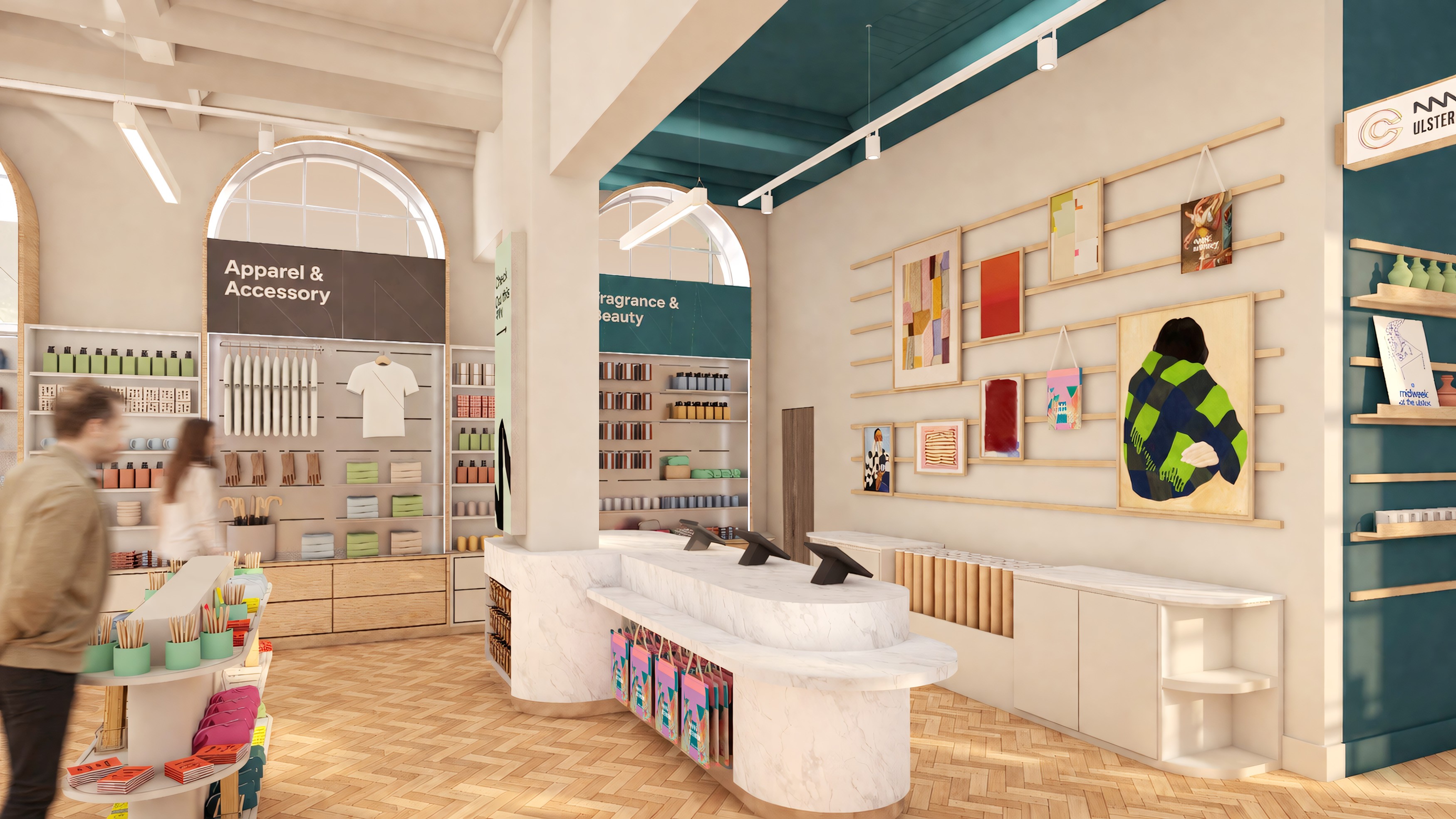 Ulster Museum Shop Concept Visual