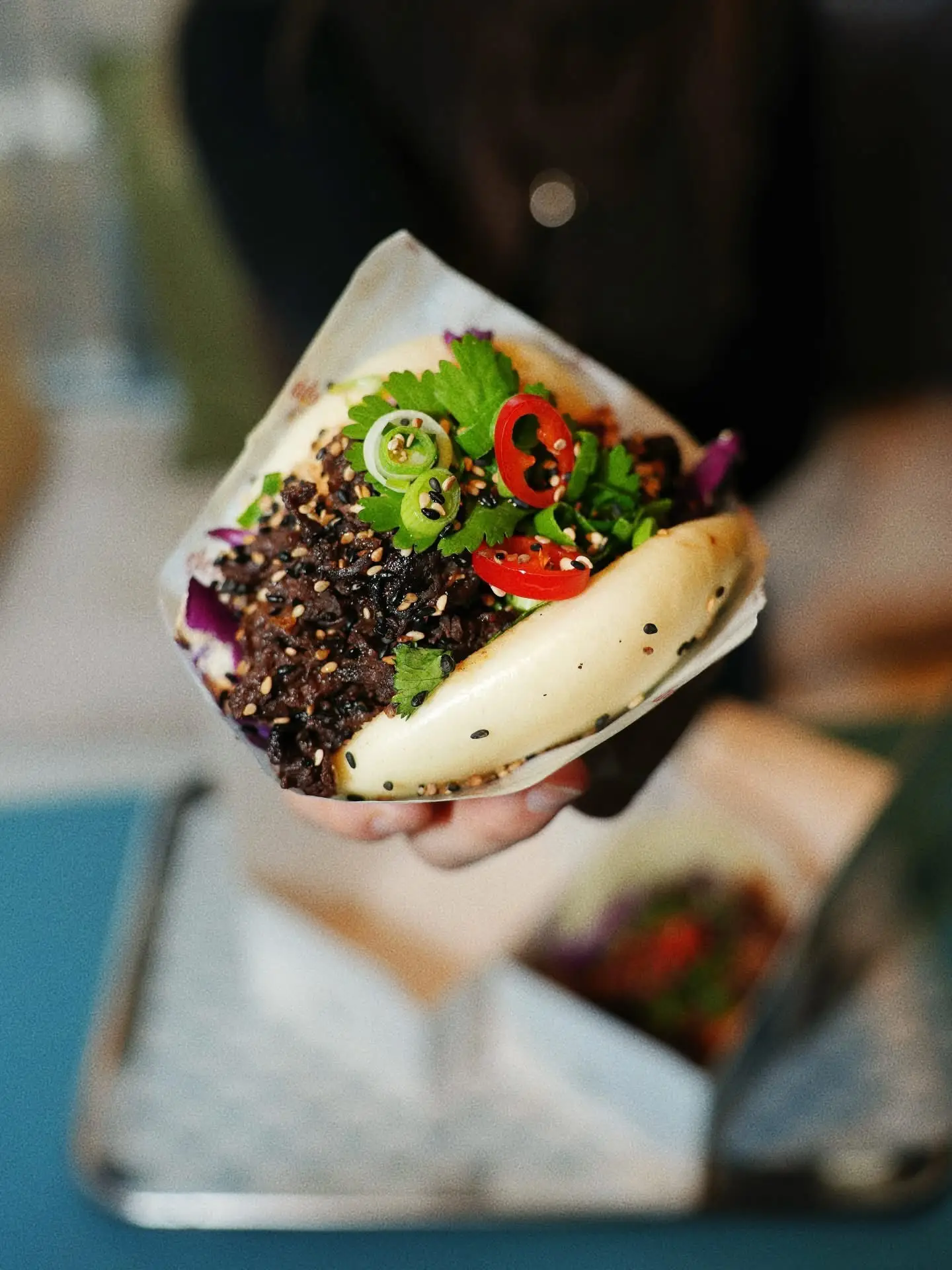 white oval shape with a black background