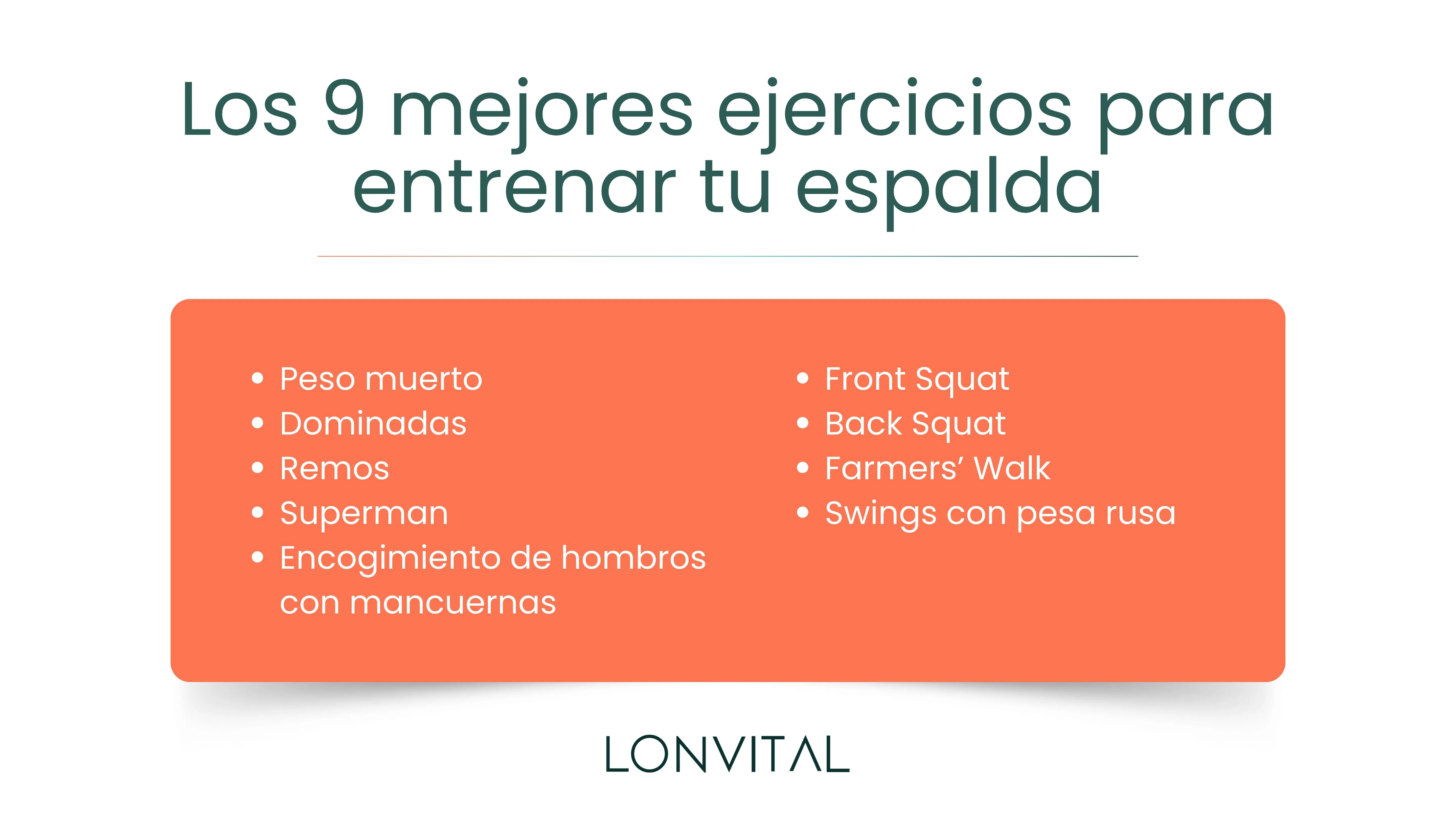 Los 9 mejores ejercicios para entrenar tu espalda