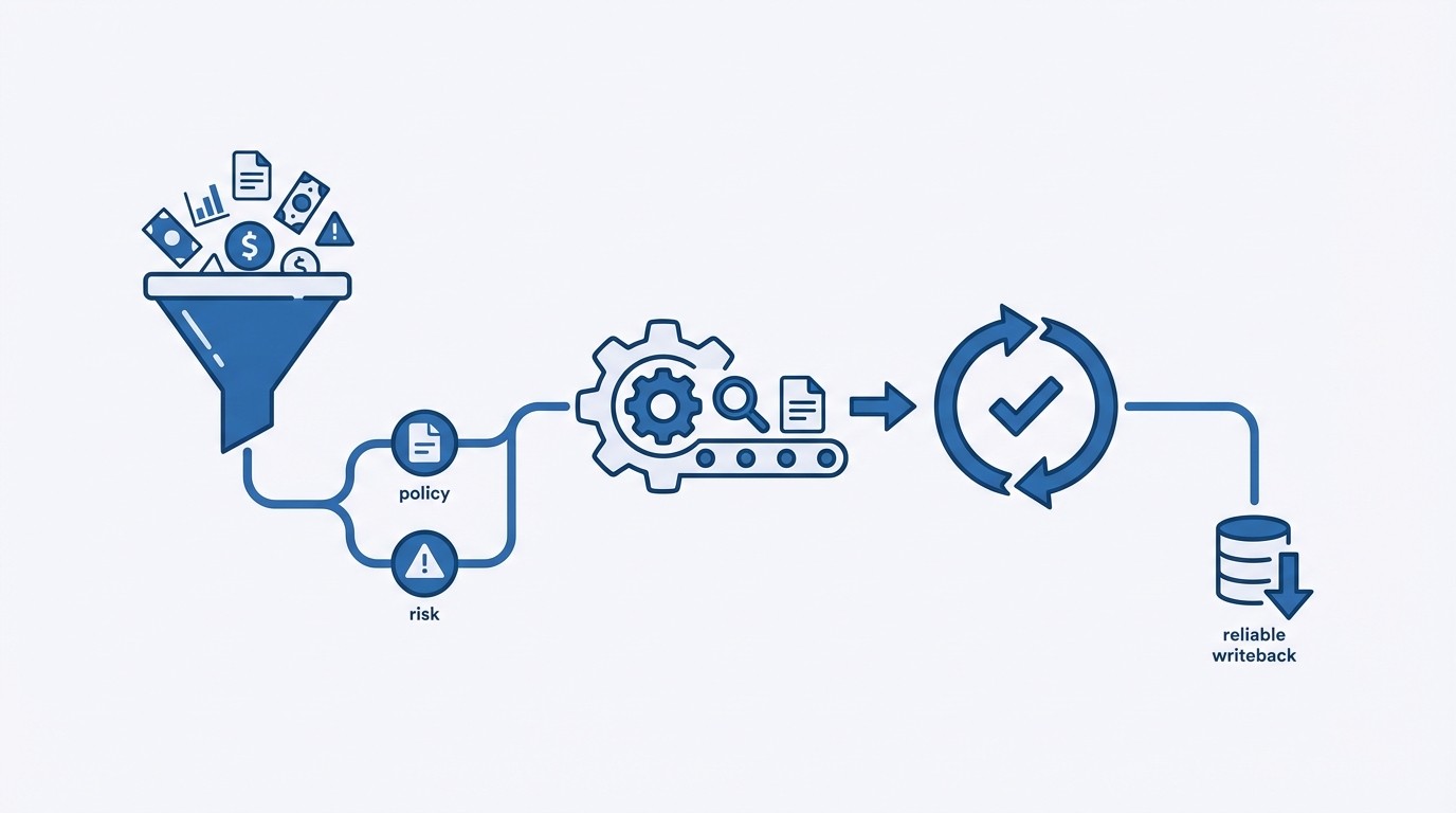 A Practical Blueprint for Automated Dispute Intake to Resolution concept illustration - RadMedia