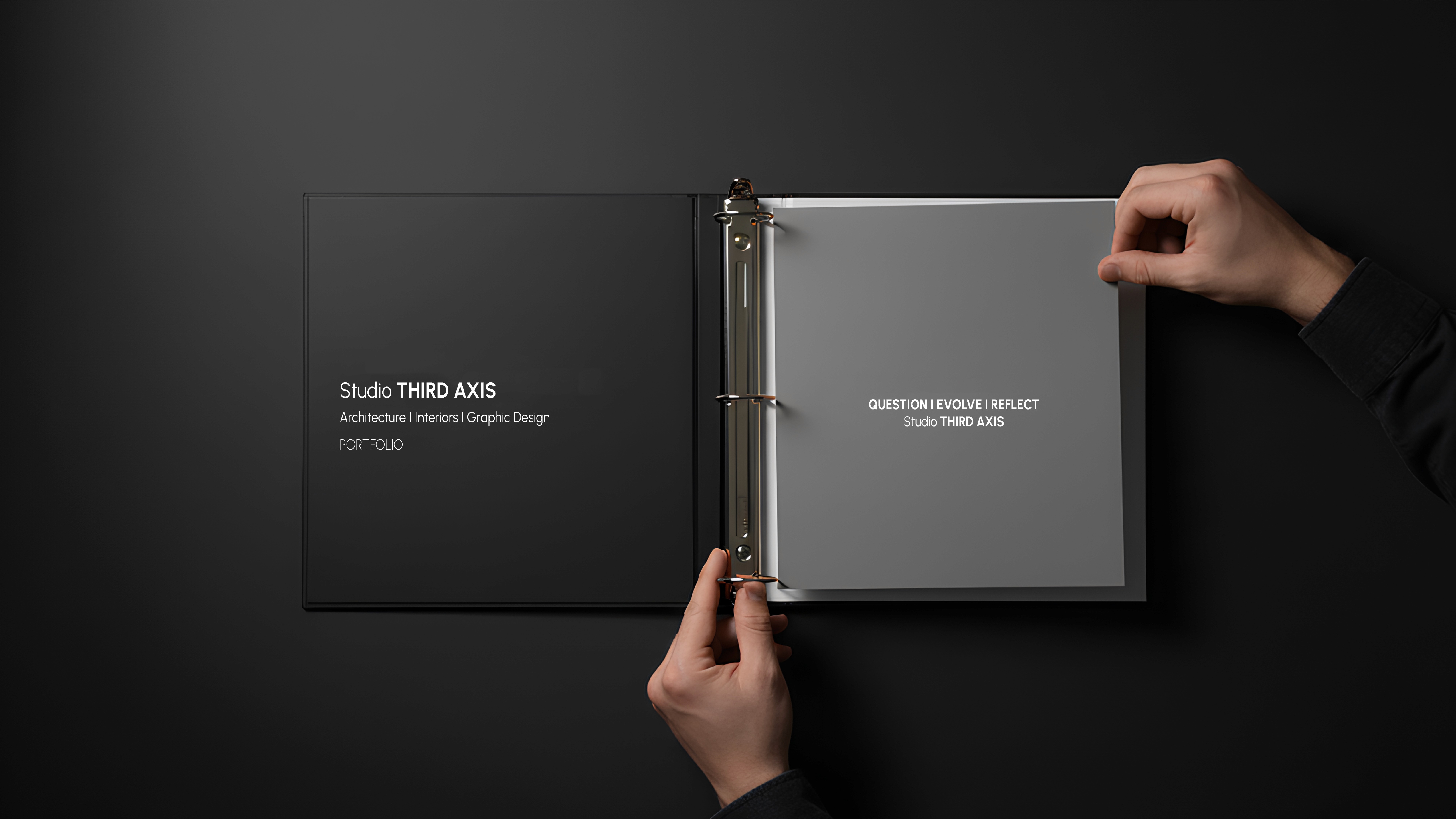 Project showcase image featuring a modern, refined interior.