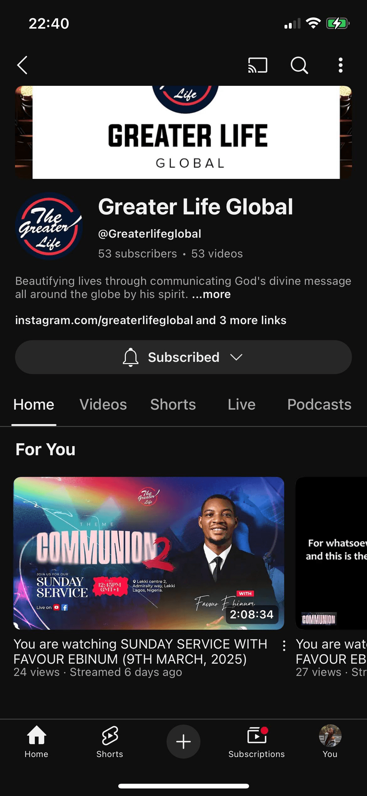 Mobile UI