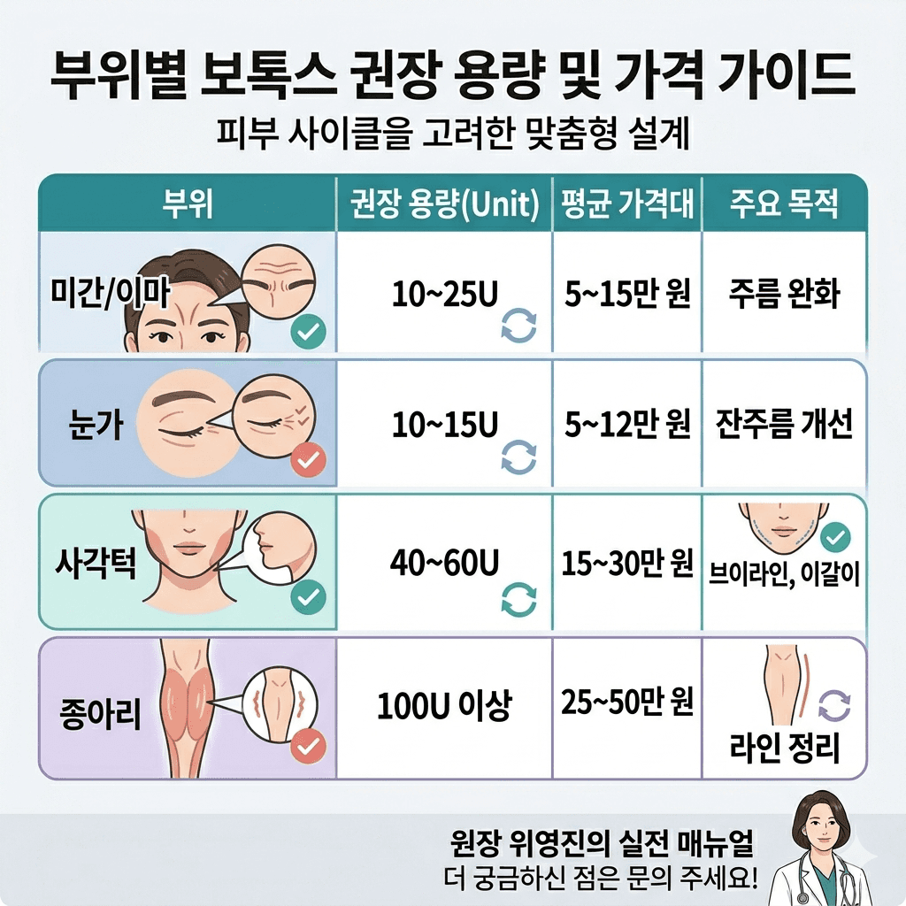 보톡스 맞기 전 거울 보고 체크하세요: 내 근육 크기에 맞는 '적정 가격' 계산법